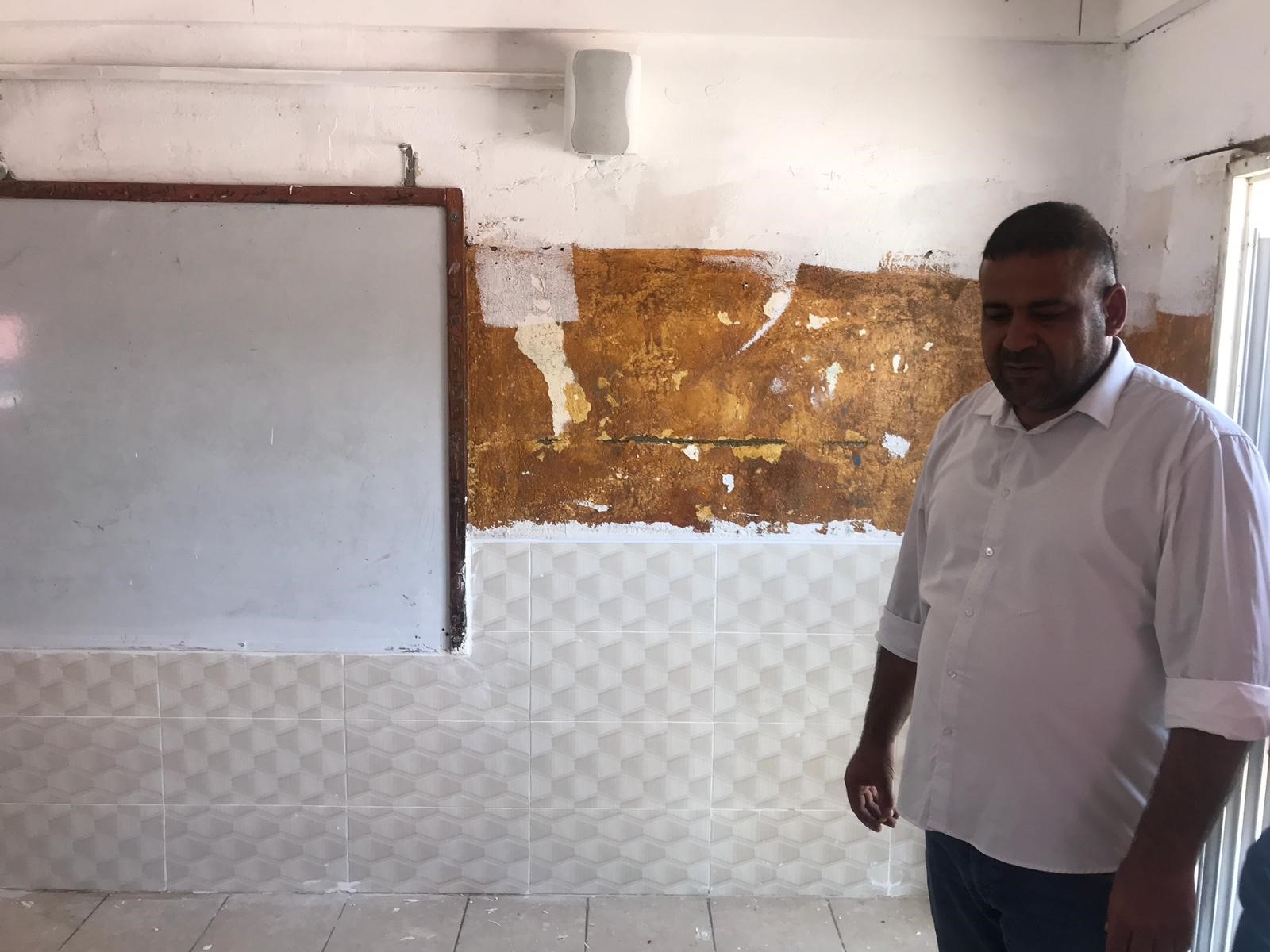 כיתה בבי''ס באל-פרעה (צילום: צבי תקשורת)